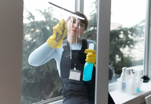 Nettoyage de vitres intérieures et extérieures à Sochaux